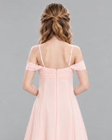 Pink Ball Gown Junior Bridesmaid Dress Back_Detail [Shared]