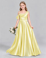 Daffodil Ball Gown Junior Bridesmaid Dress Front