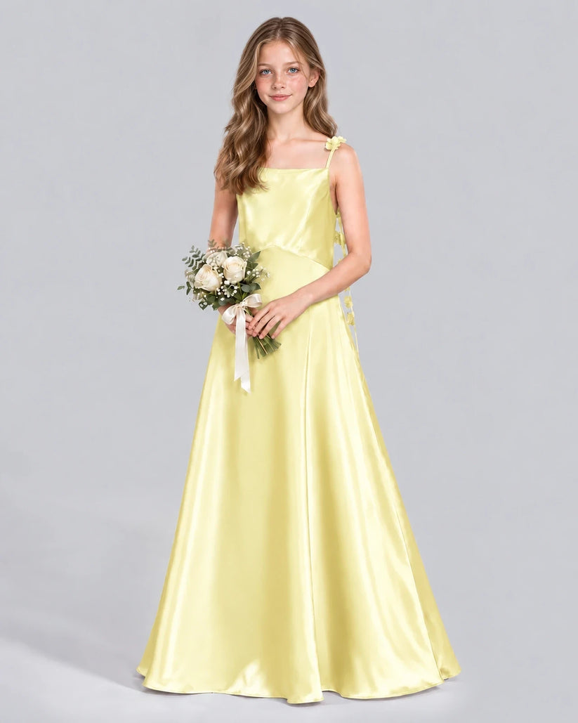 Daffodil A-line Junior Bridesmaid Dress Front