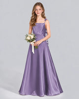 Wisteria A-line Junior Bridesmaid Dress Front