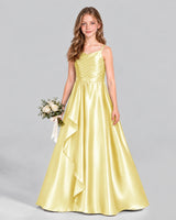 Daffodil A-line Junior Bridesmaid Dress Front