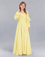Daffodil A-line Junior Bridesmaid Dress Front