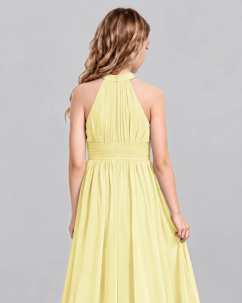 Daffodil A-line Junior Bridesmaid Dress Back_Detail [Shared]
