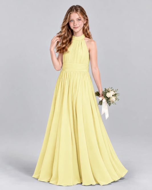Daffodil A-line Junior Bridesmaid Dress Front