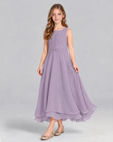 Wisteria A-line Junior Bridesmaid Dress Front
