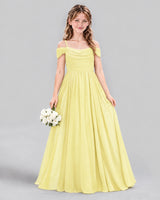 Daffodil A-line Junior Bridesmaid Dress Front