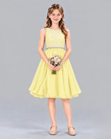 Daffodil A-line Girls Formal Dress Front