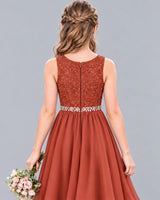 Vermilion A-line Girls Formal Dress Back_Detail [Shared]