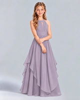 Wisteria A-line Junior Bridesmaid Dress Front