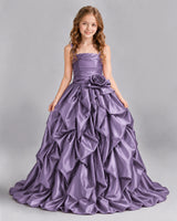 Wisteria Ball Gown Girls Pageant Dress Front