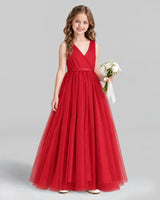 Windred Ball Gown Flower Girl Dress Front