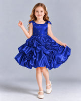 Royal Blue Ball Gown Girls Formal Dress Front