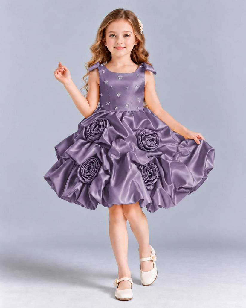 Wisteria Ball Gown Girls Formal Dress Front