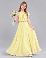 Daffodil A-line Junior Bridesmaid Dress Front