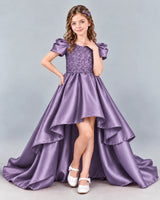 Wisteria Ball Gown Girls Formal Dress Front