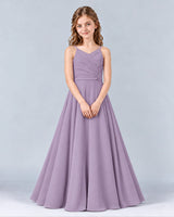 Wisteria A-line Junior Bridesmaid Dress Front