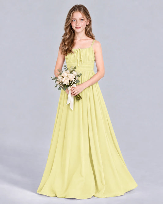 Daffodil A-line Junior Bridesmaid Dress Front