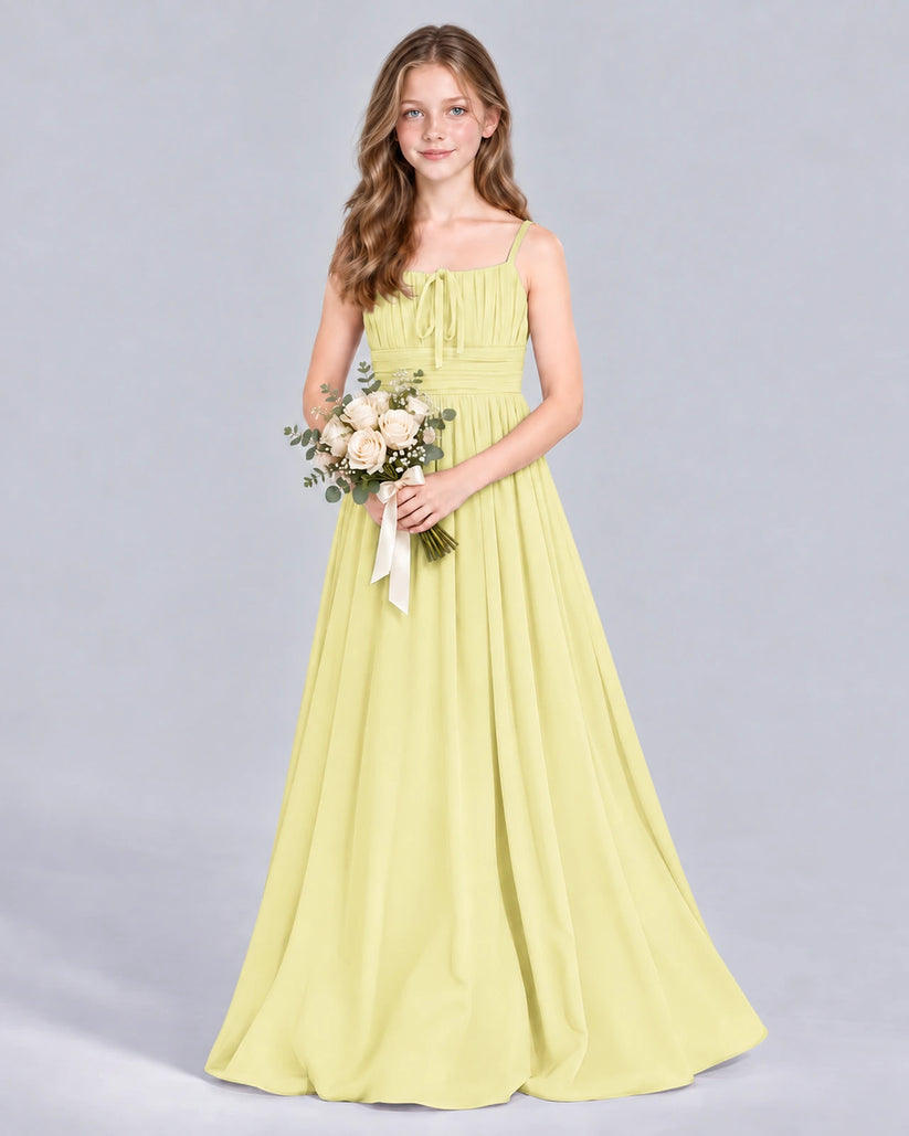 Daffodil A-line Junior Bridesmaid Dress Front