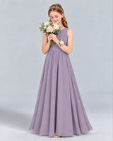 Wisteria A-line Junior Bridesmaid Dress Front