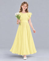 Daffodil A-line Junior Bridesmaid Dress Front