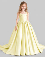 Daffodil Ball Gown Girls Pageant Dresses Front