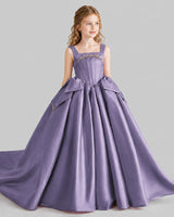 Wisteria Ball Gown Girls Pageant Dresses Side