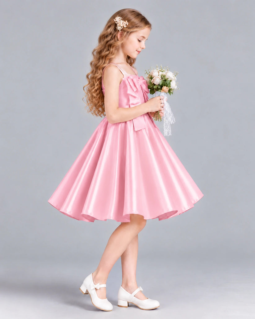 Pink A-line Girls Formal Dress Side [Shared]
