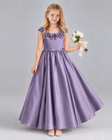 Wisteria Ball Gown Junior Bridesmaid Dress Front