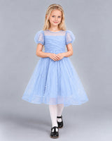 Lavender Ball Gown Girls Formal Dress Front