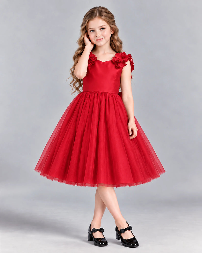 Windred Ball Gown Girls Formal Dress Front
