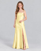 Daffodil A-line Junior Bridesmaid Dress Front