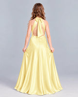 Daffodil A-line Junior Bridesmaid Dress Back [Shared]