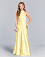 Daffodil A-line Junior Bridesmaid Dress Pose [Shared]