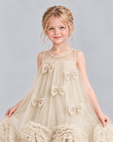 Champagne A-line Girls Formal Dress Detail [Shared]