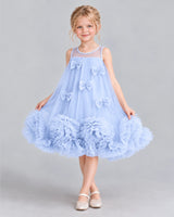 Lavender A-line Girls Formal Dress Front