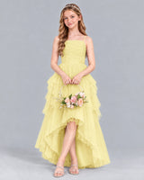 Daffodil A-line Junior Bridesmaid Dress Front