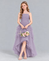 Wisteria A-line Junior Bridesmaid Dress Front