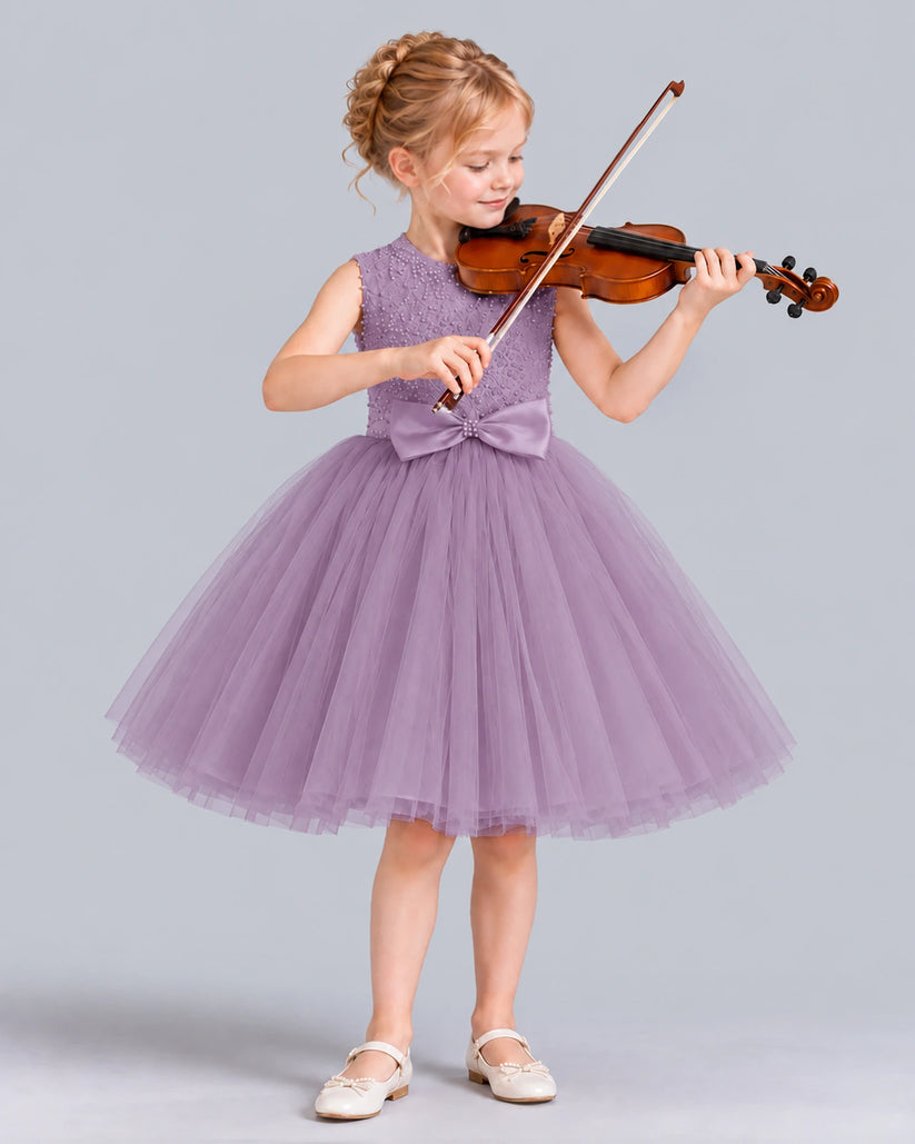 Wisteria Ball Gown Girls Formal Dress Front