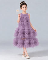 Wisteria A-line Girls Formal Dress Front