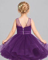 Grape Ball Gown Girls Formal Dress Back_Detail [Shared]