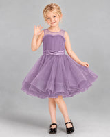 Wisteria Ball Gown Girls Formal Dress Front