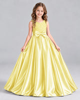 Daffodil Ball Gown Girls Formal Dress Front