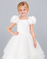 Ivory Ball Gown Flower Girl Dress Detail [Shared]