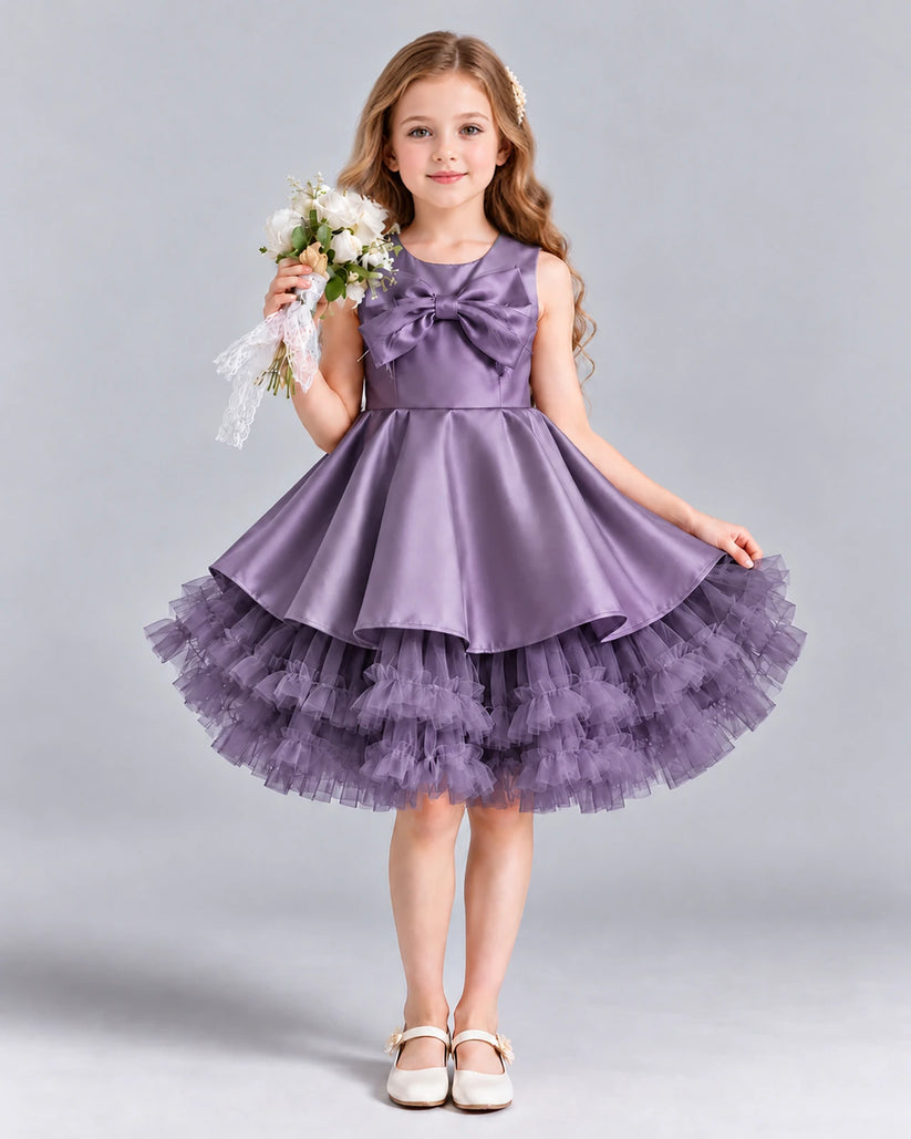 Wisteria Ball Gown Girls Formal Dress Front