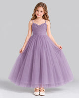 Wisteria Ball Gown Girls Formal Dress Front