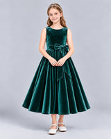 Peacock Ball Gown Girls Formal Dress Front