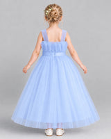 Lavender Ball Gown Girls Formal Dress Back [Shared]