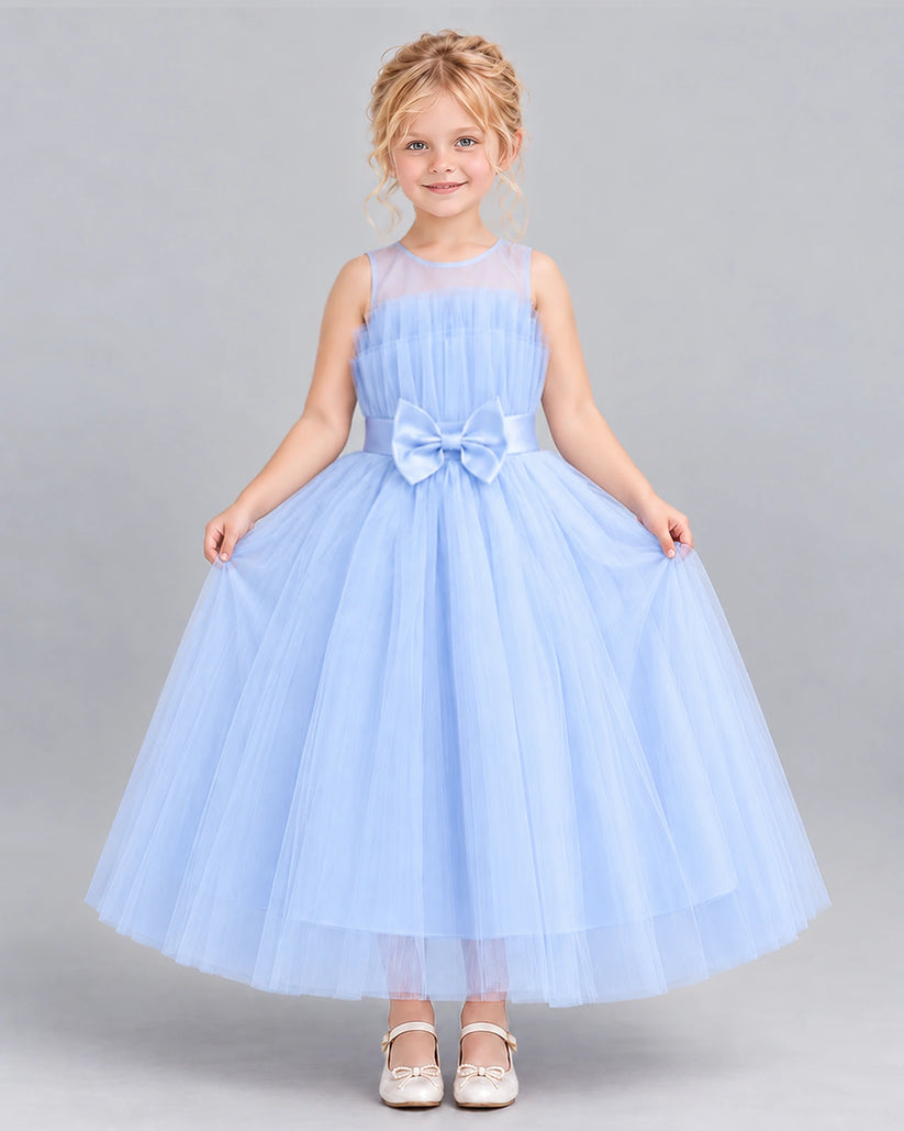 Lavender Ball Gown Girls Formal Dress Pose [Shared]