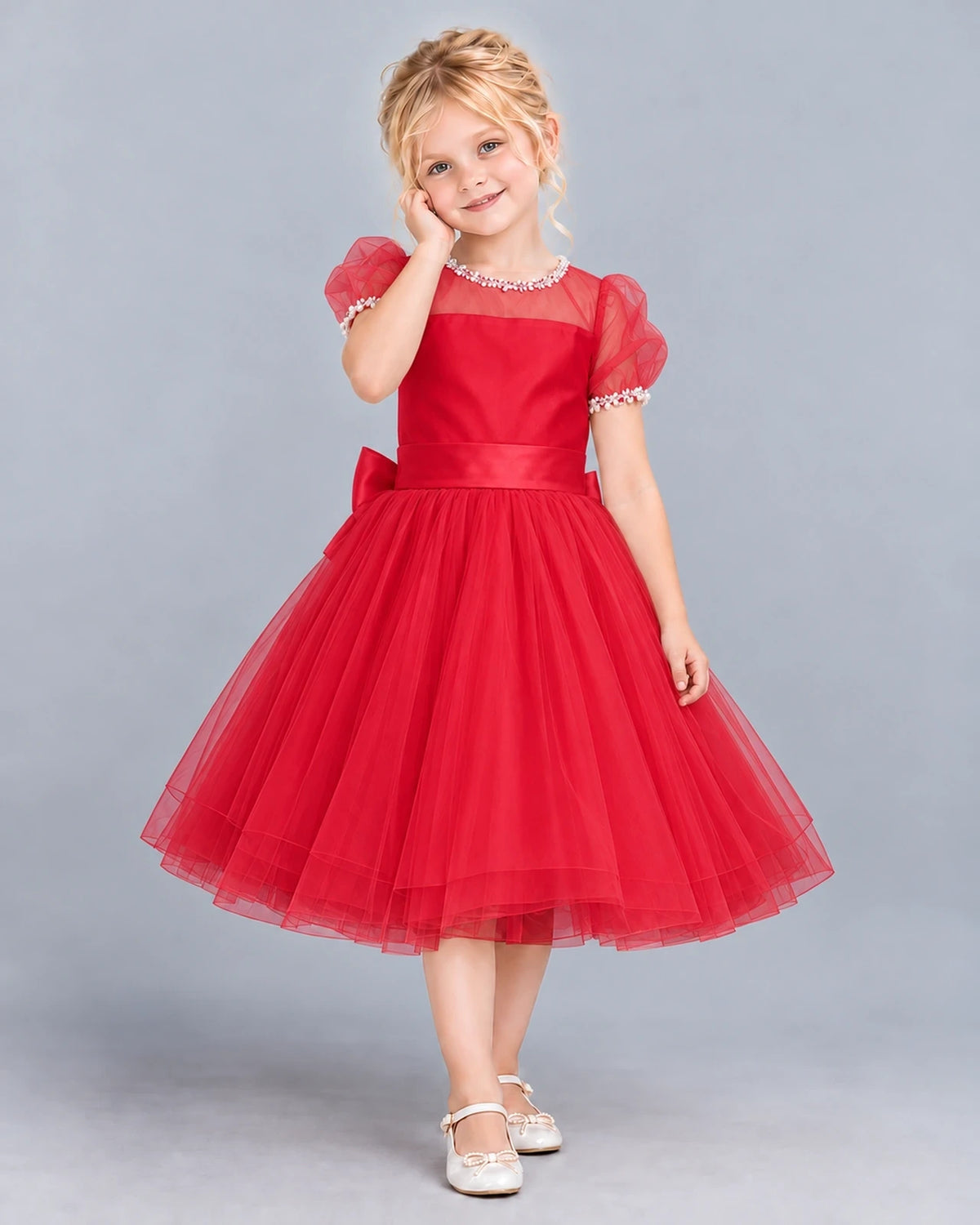 Windred Ball Gown Girls Formal Dress Front