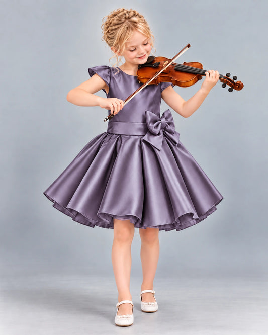 Wisteria Ball Gown Girls Formal Dress Front